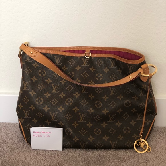 Authentic LV Delightful PM Monogram Pivoine Tote - Picture 12 of 16